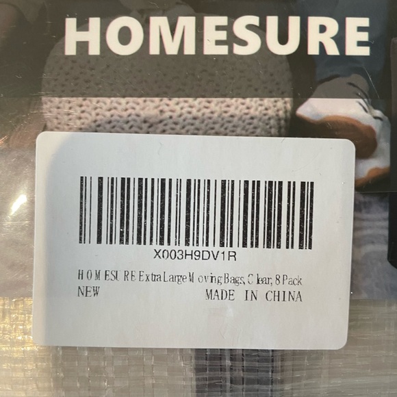 XL Transparent Moving Bags - - Picture 6 of 7